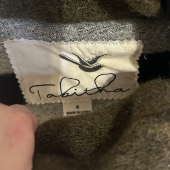 Tabitha Tranverse Wool Poncho - Picture 3 of 5